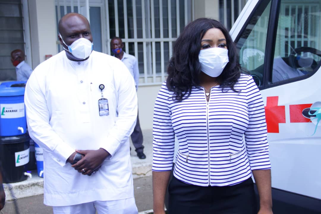 COVID-19: LAFARGE SUPPORT CROSS RIVER STATE RESPONSE TASKFORCE WITH AN AMBULANCE.