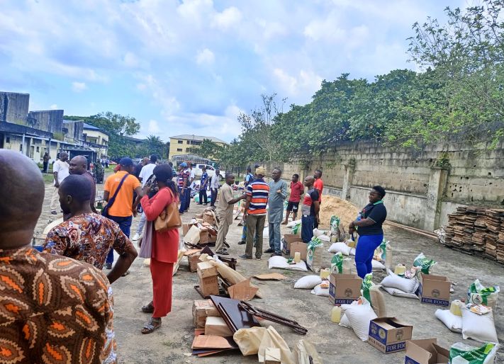RE: IRREGULARITIES TRAIL DISTRIBUTION OF RELIEF MATERIALS IN CROSS RIVER. 