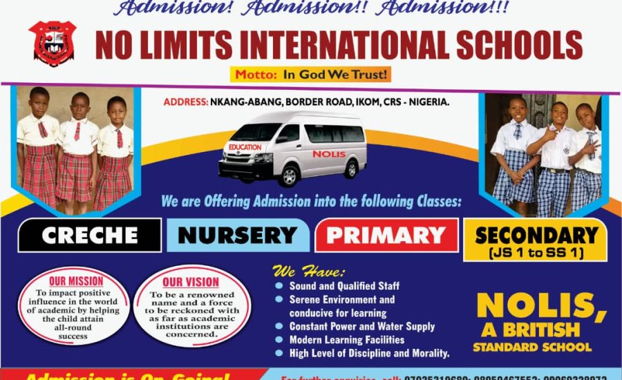 NO LIMITS INTERNATIONAL SCHOOLS OPENS ADMISSION FOR 2025/2026, TO HOST CULTURAL AND GRADUATION CELEBRATION.