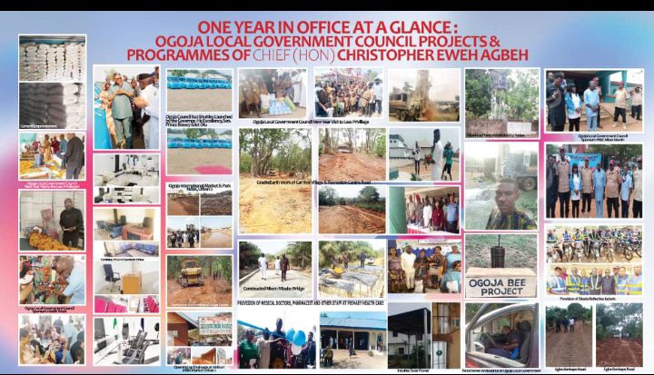 OGOJA COUNCIL CHAIRMAN MARKS ONE YEAR OF PURPOSEFUL LEADERSHIP